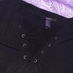 forever21 black dress